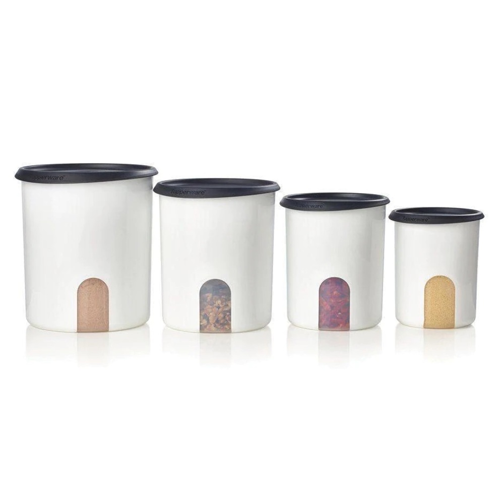 Tupperware One Touch Canister Set - Picture 2 of 3